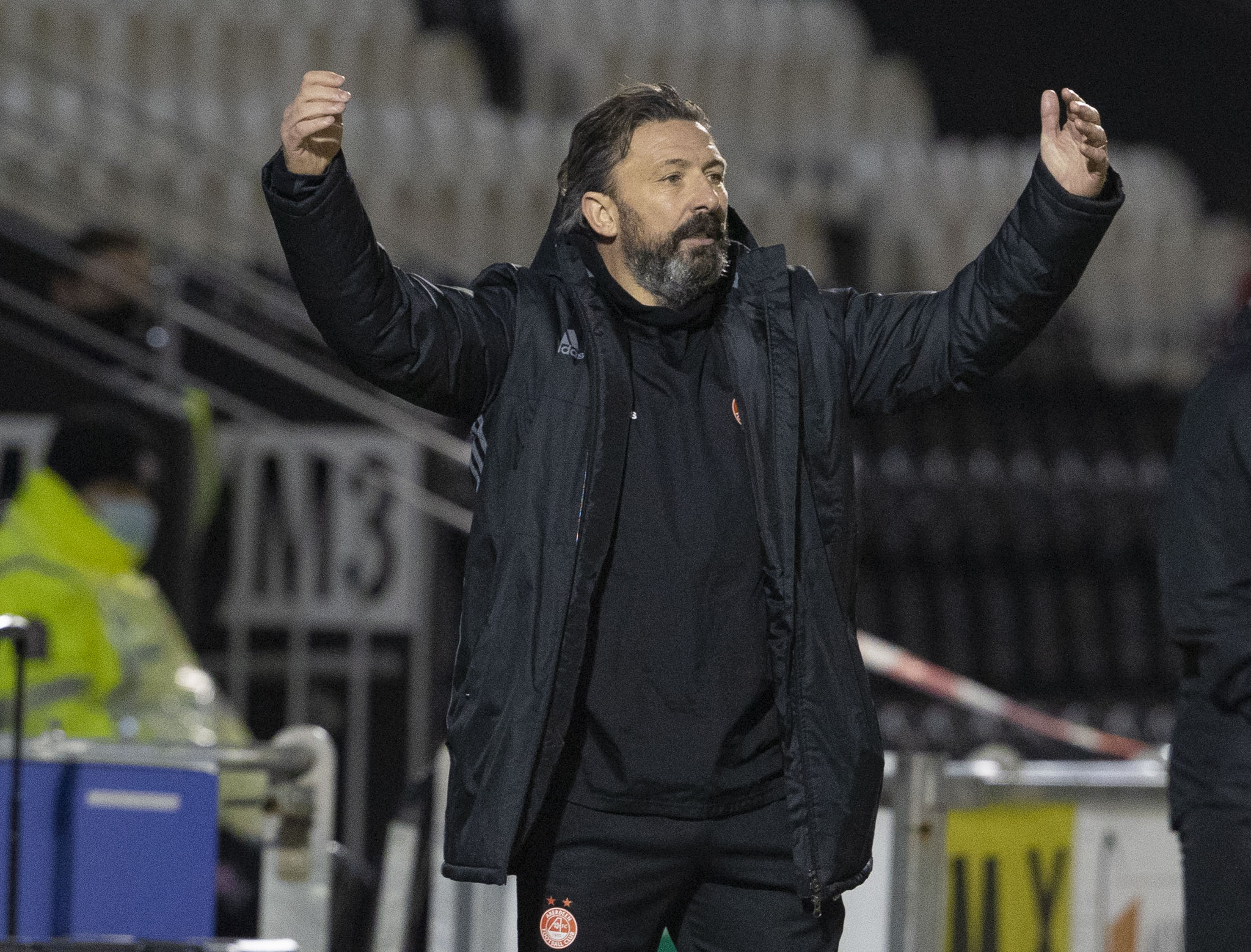 Derek McInnes' Aberdeen are also all over the place