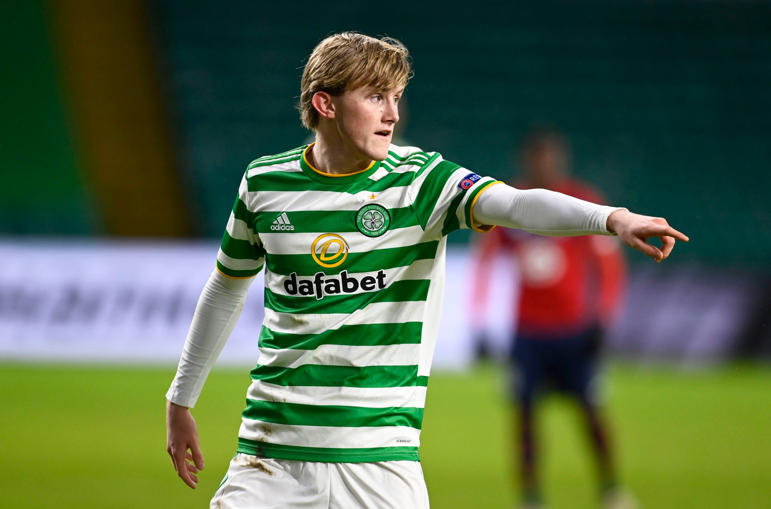 Celtic youngster Ewan Henderson