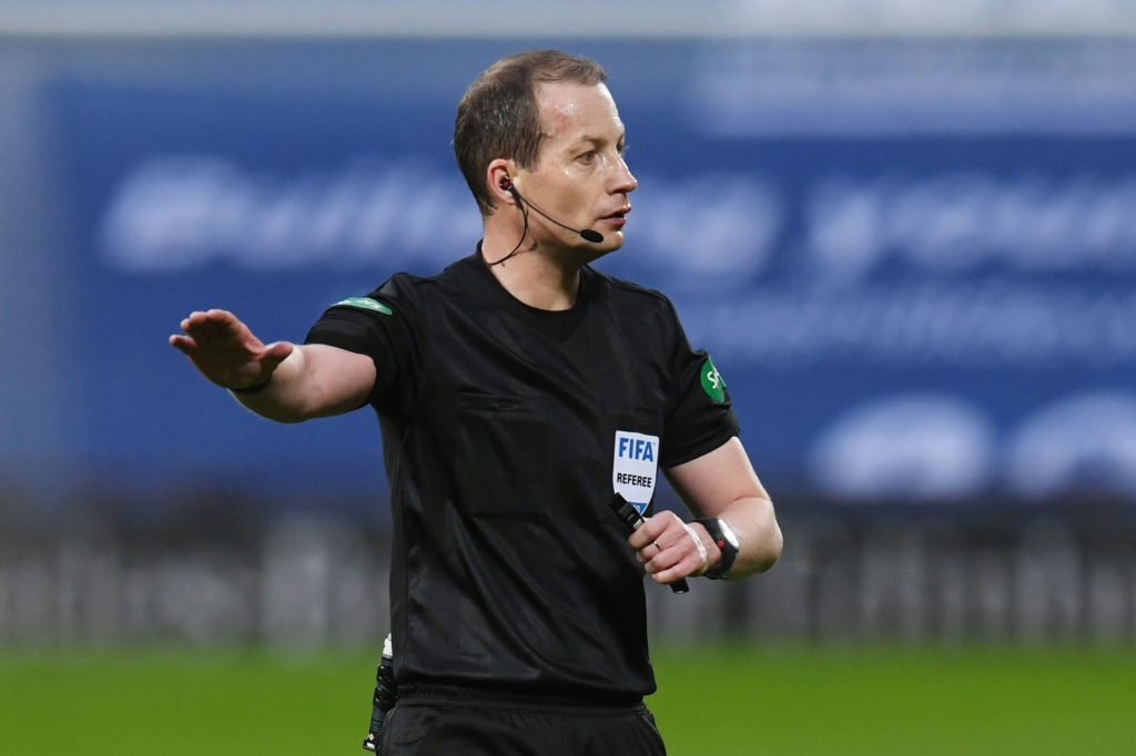 Referee Willie Collum