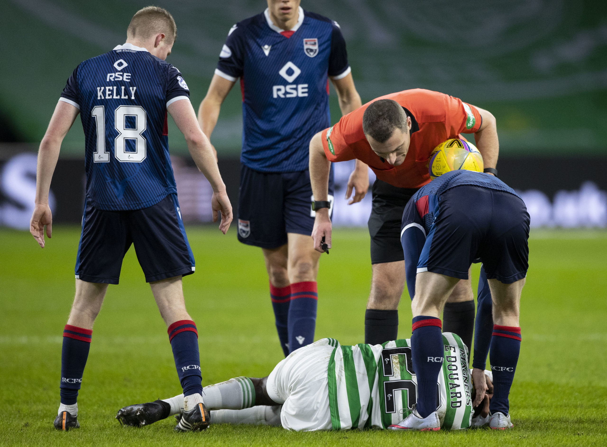 Celtic striker Odsonne Edouard