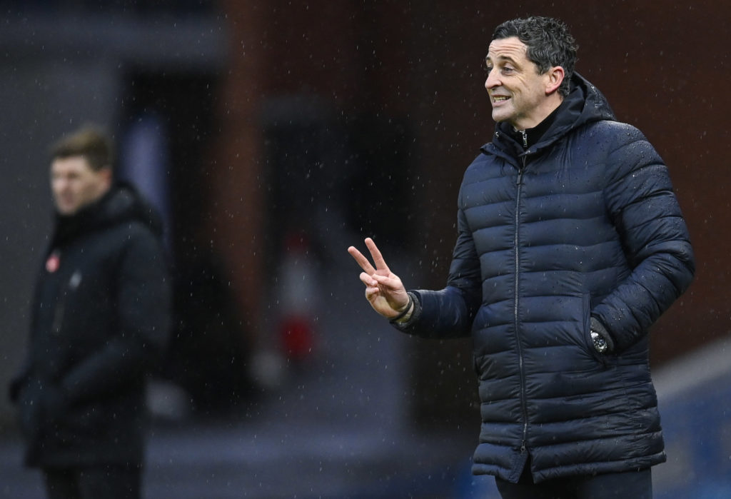 Hibernian manager Jack Ross