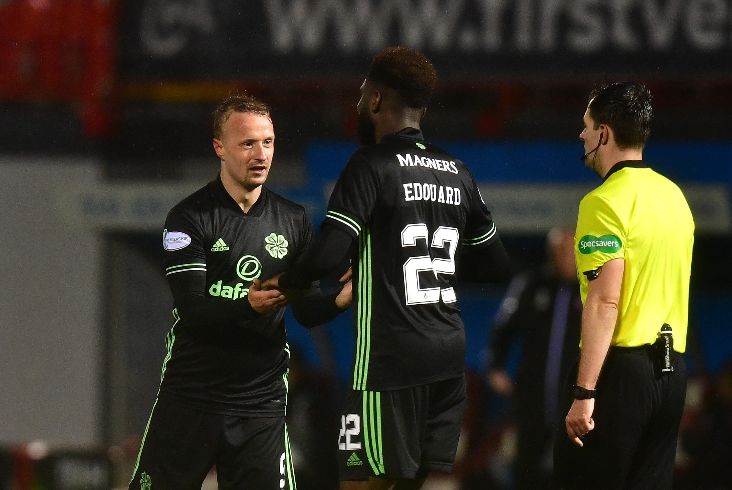 Celtic strike duo Leigh Griffiths and Odsonne Edouard