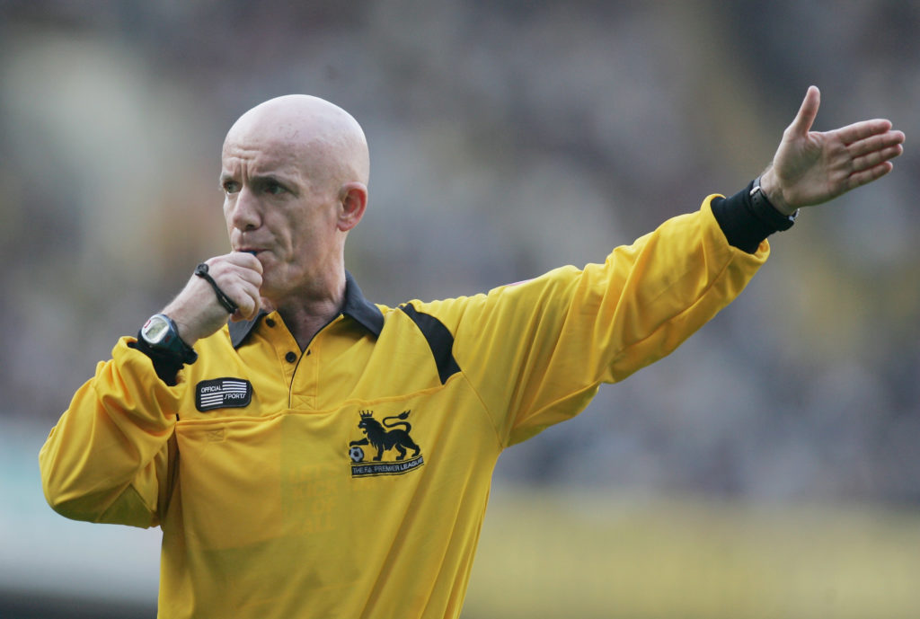 Celtic fan and former referee Dermot Gallagher