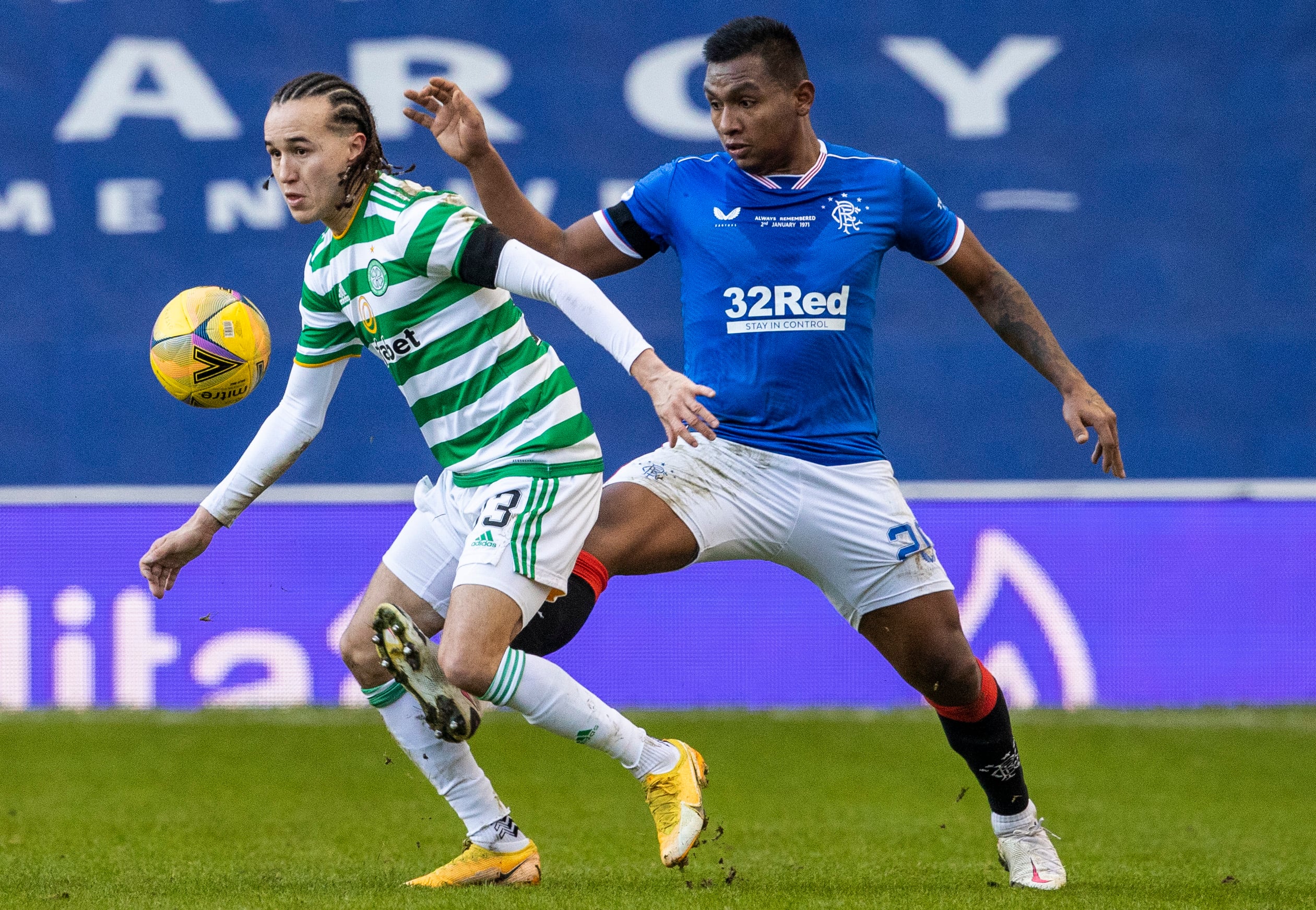 Celtic bossed Rangers at Ibrox
