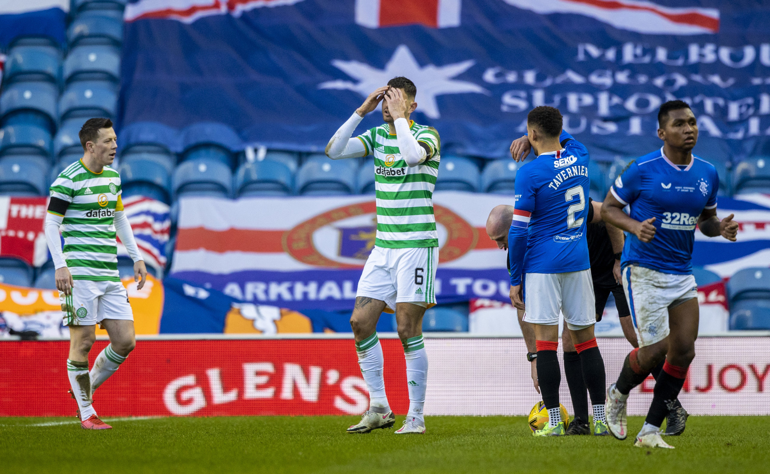 Madden had no qualms in sending Celtic defender Nir Bitton off