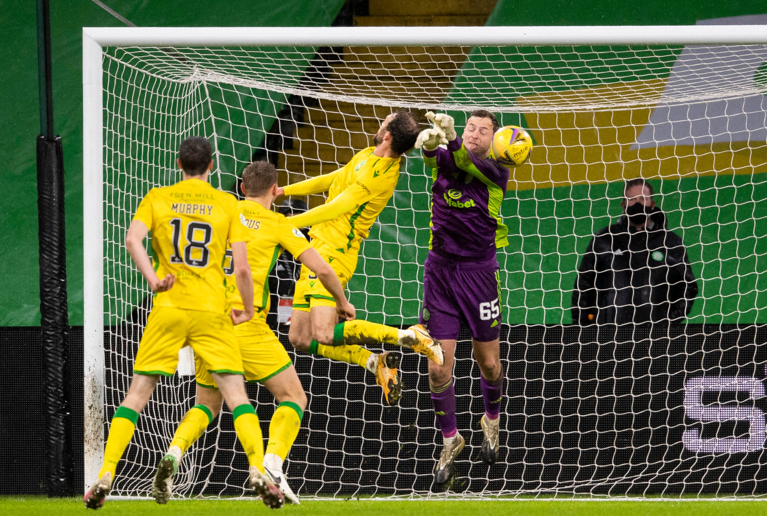 Celtic youngster Conor Hazard impressed before Hibernian howler