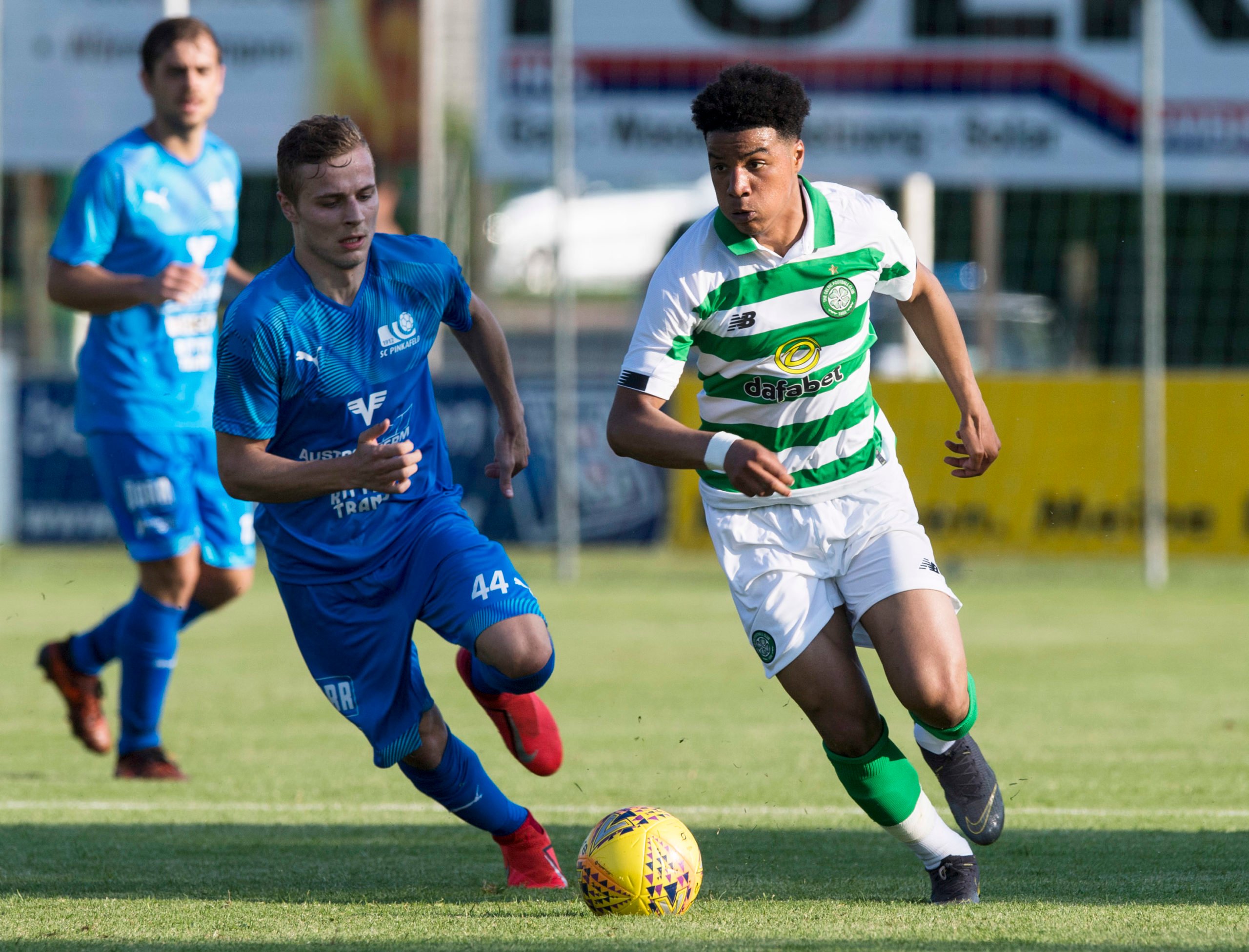 Celtic youngster Armstrong Okoflex