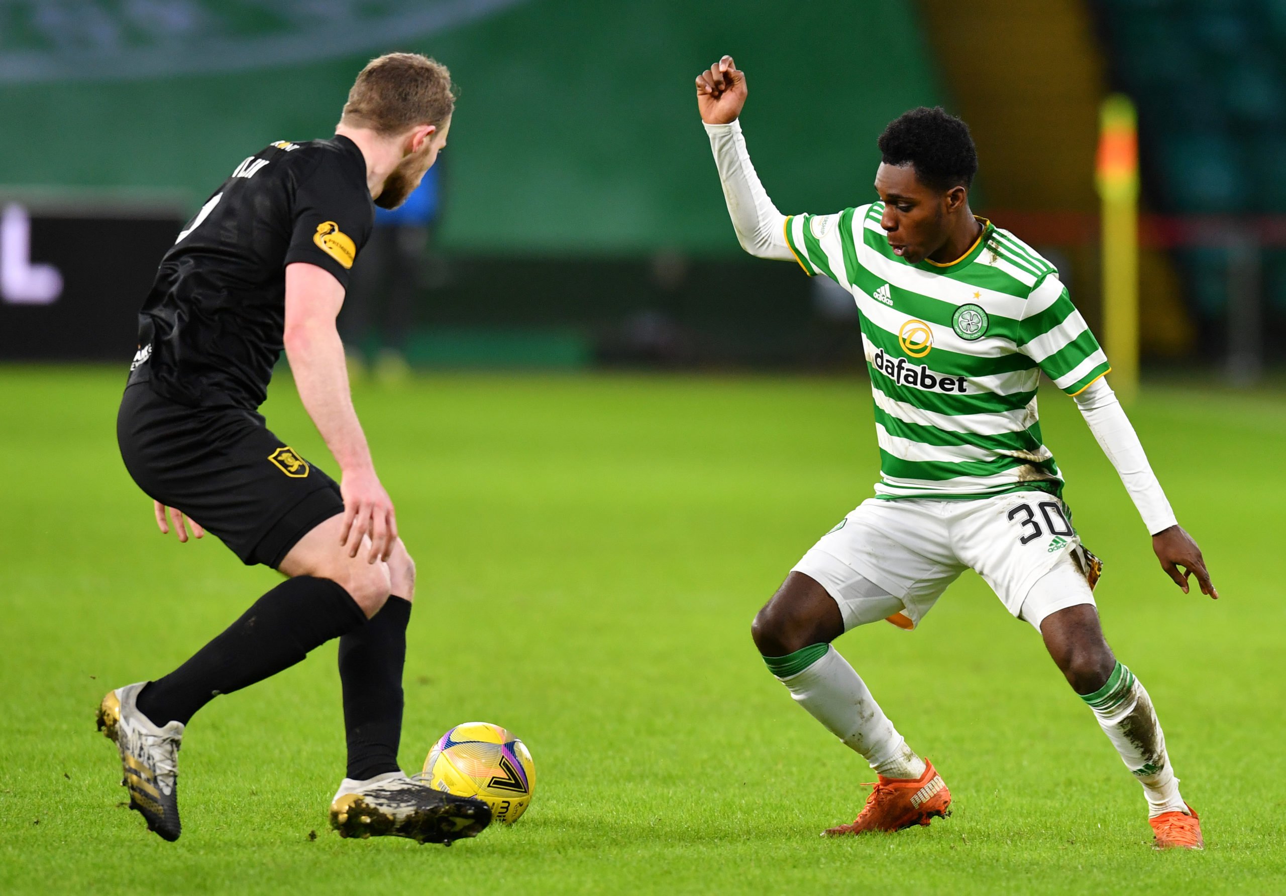 Celtic youngster Jeremie Frimpong
