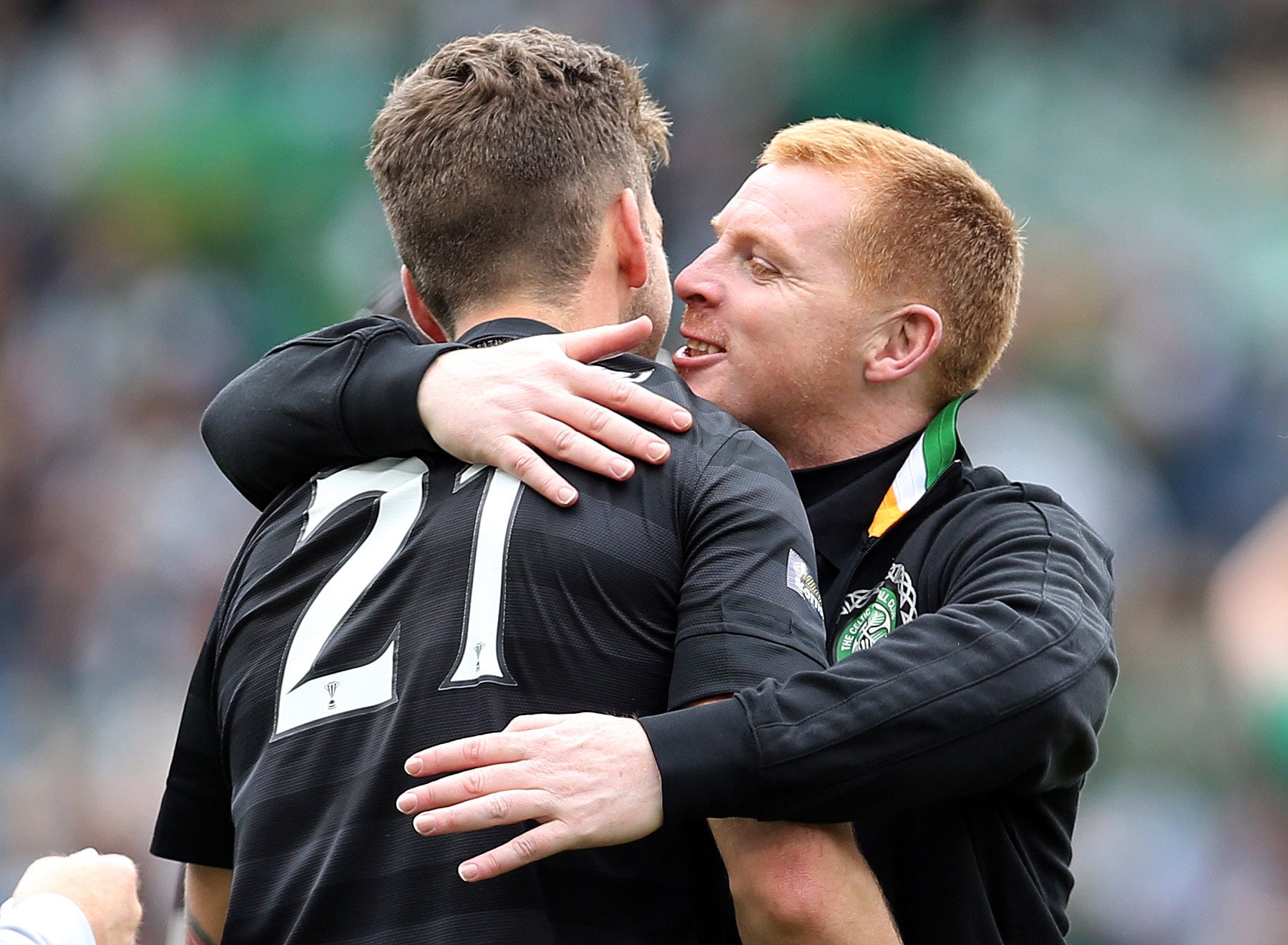Charlie Mulgrew and Neil Lennon were certainly close