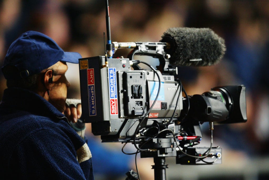 Sky Sports TV camera