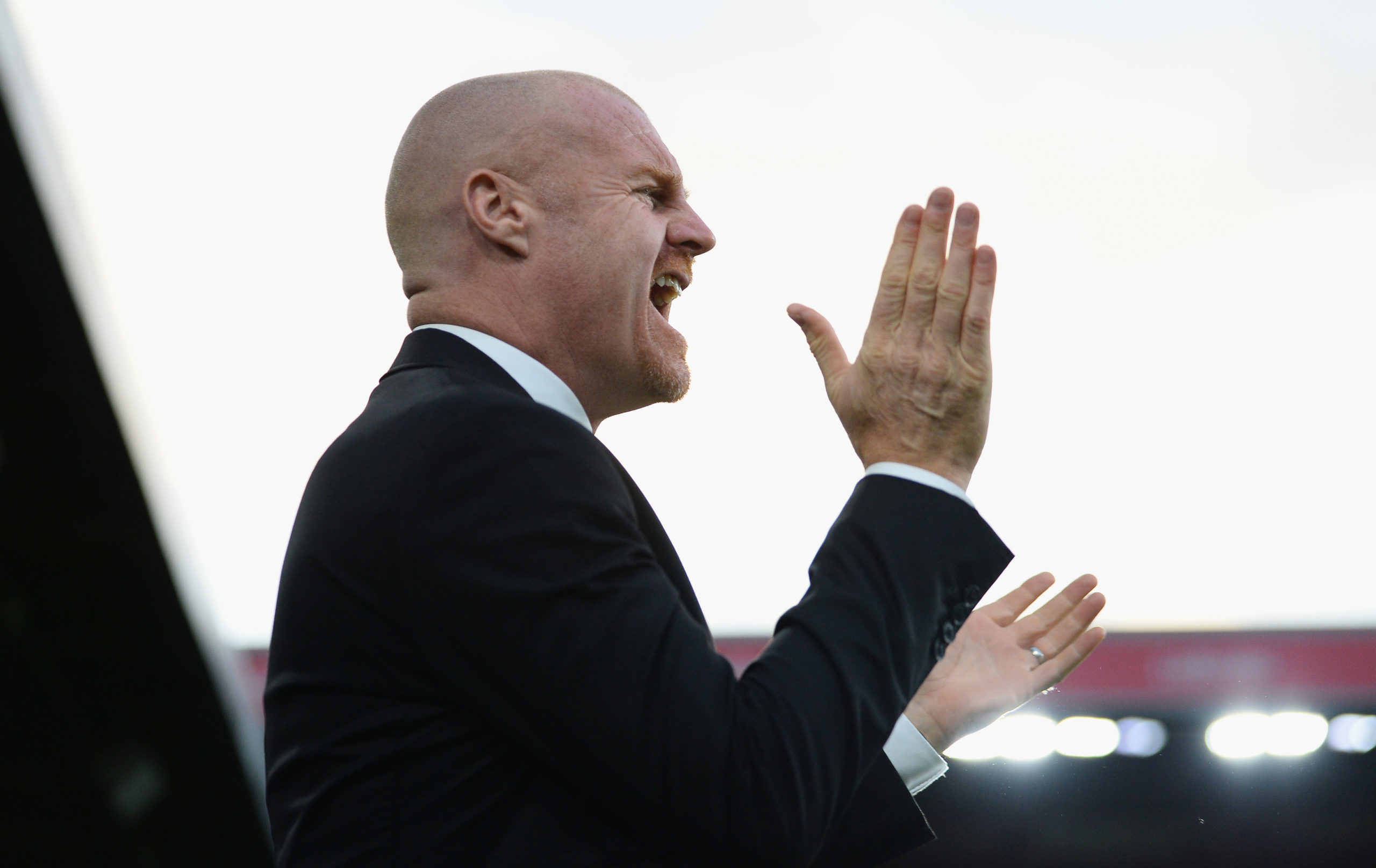 Burnley manager Sean Dyche