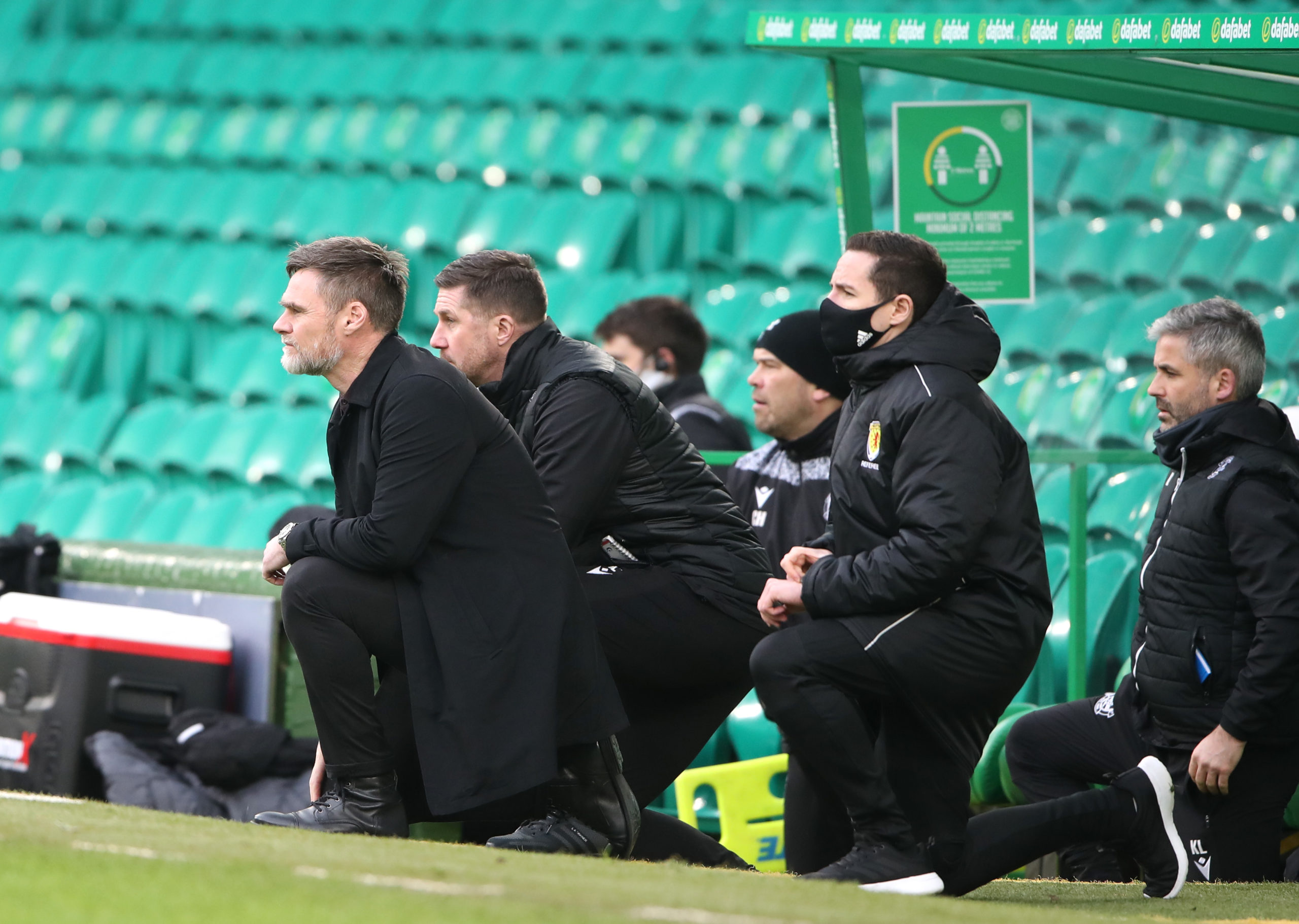 Celtic v Motherwell: Graham Alexander apparently watched a different match