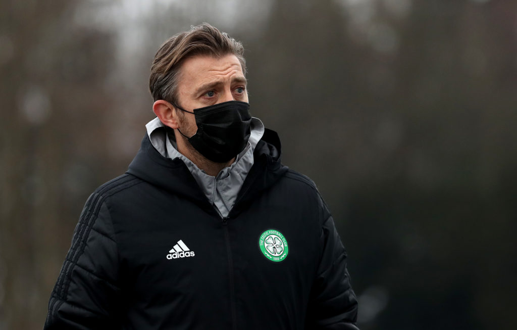 Celtic first-team coach Gavin Strachan