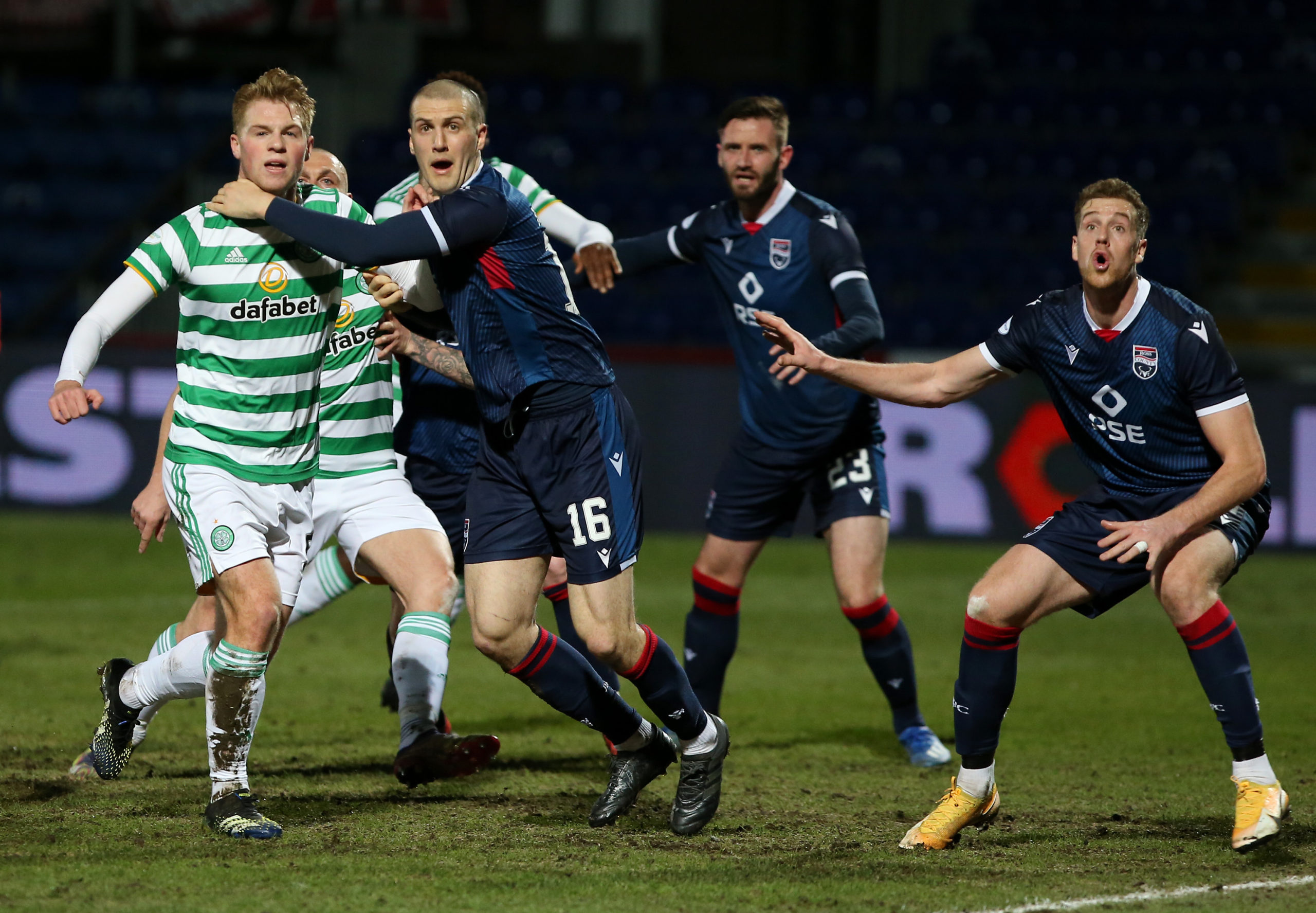 Stephen Welsh in action for Celtic