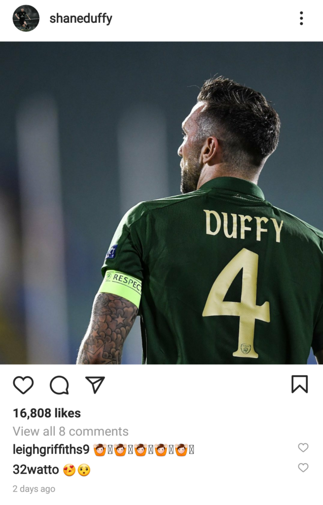 Shane Duffy Instagram