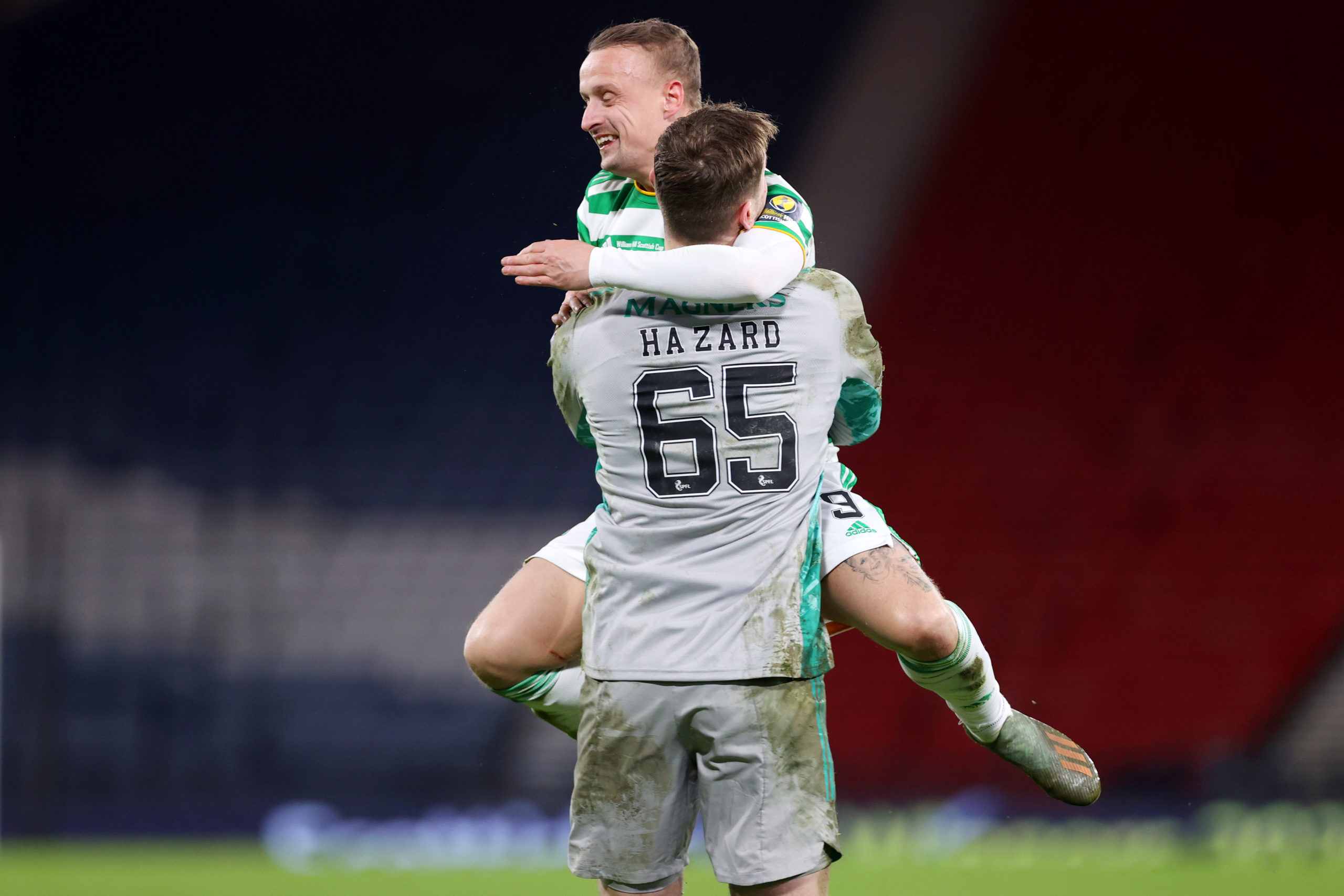 Celtic goalkeeper Conor Hazard might be onto something as he stakes claim for starting berth