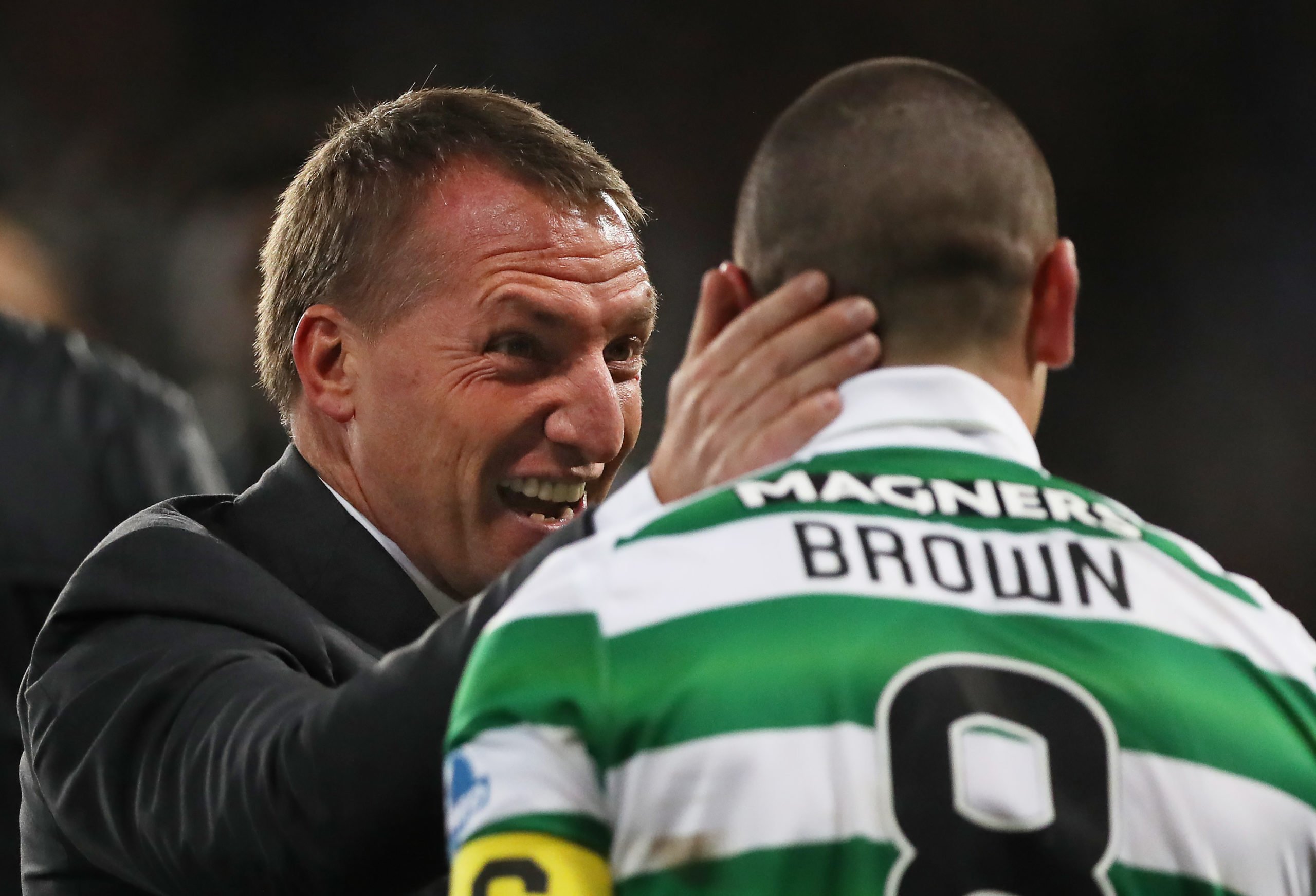 Brendan Rodgers claims Celtic captain Scott Brown will be back one day