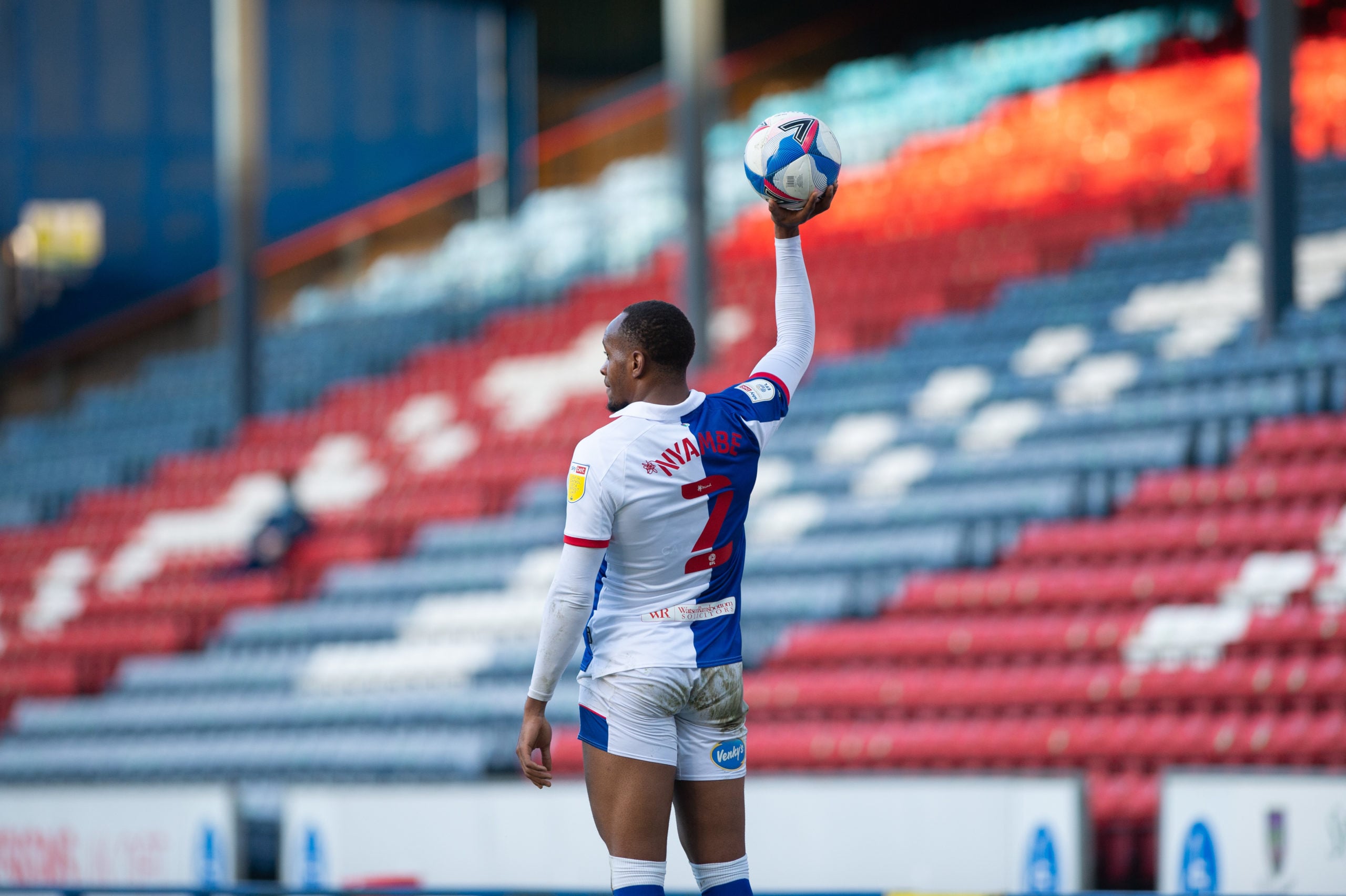 Blackburn Rovers' Ryan Nyambe