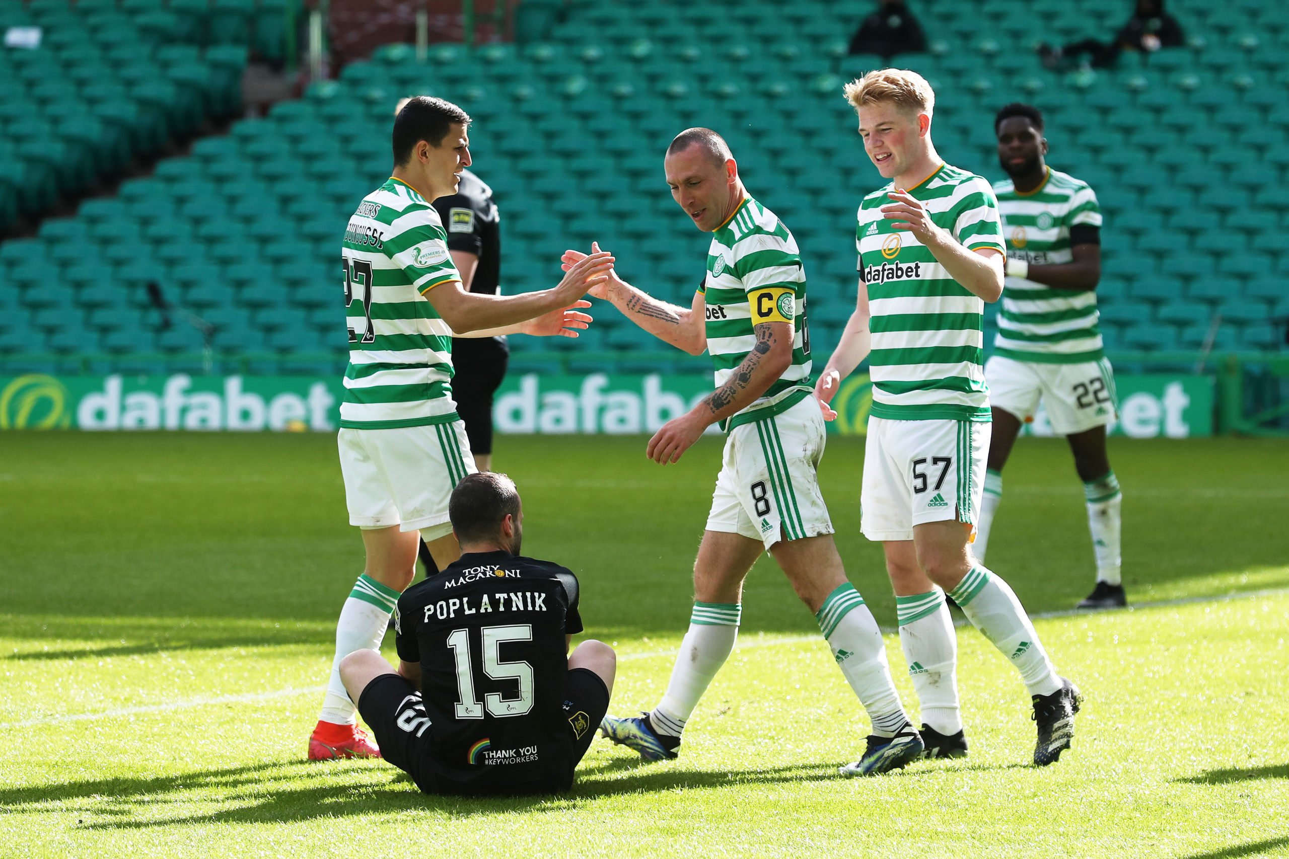 Scott Brown has been quietly bossing it for Celtic since announcing his summer plans