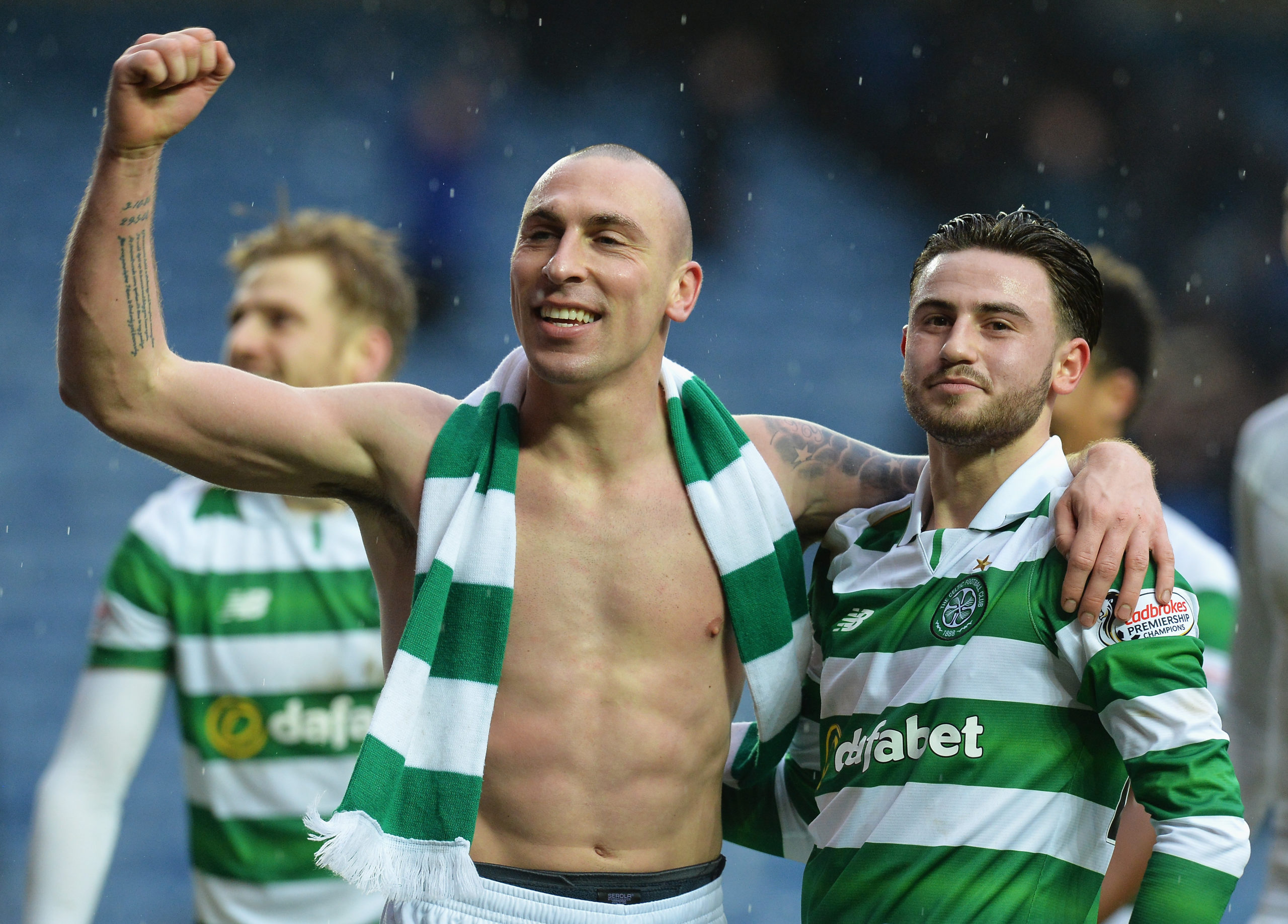 Celtic captain Scott Brown delivers one last Joey Barton putdown