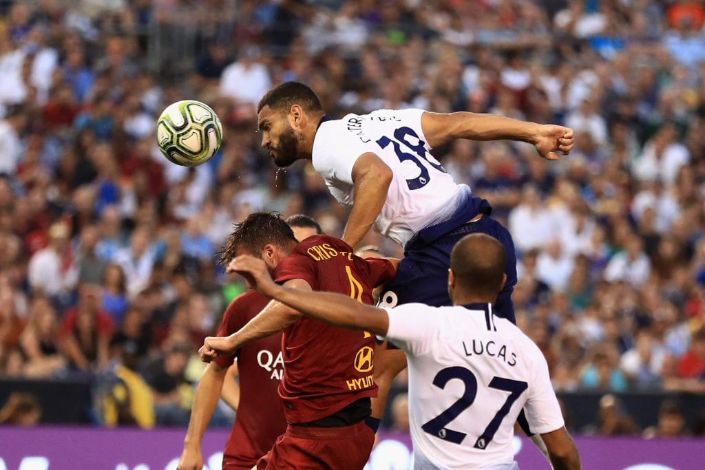 Spurs defender Cameron Carter-Vickers has been linked with Celtic, Bournemouth, and Newcastle