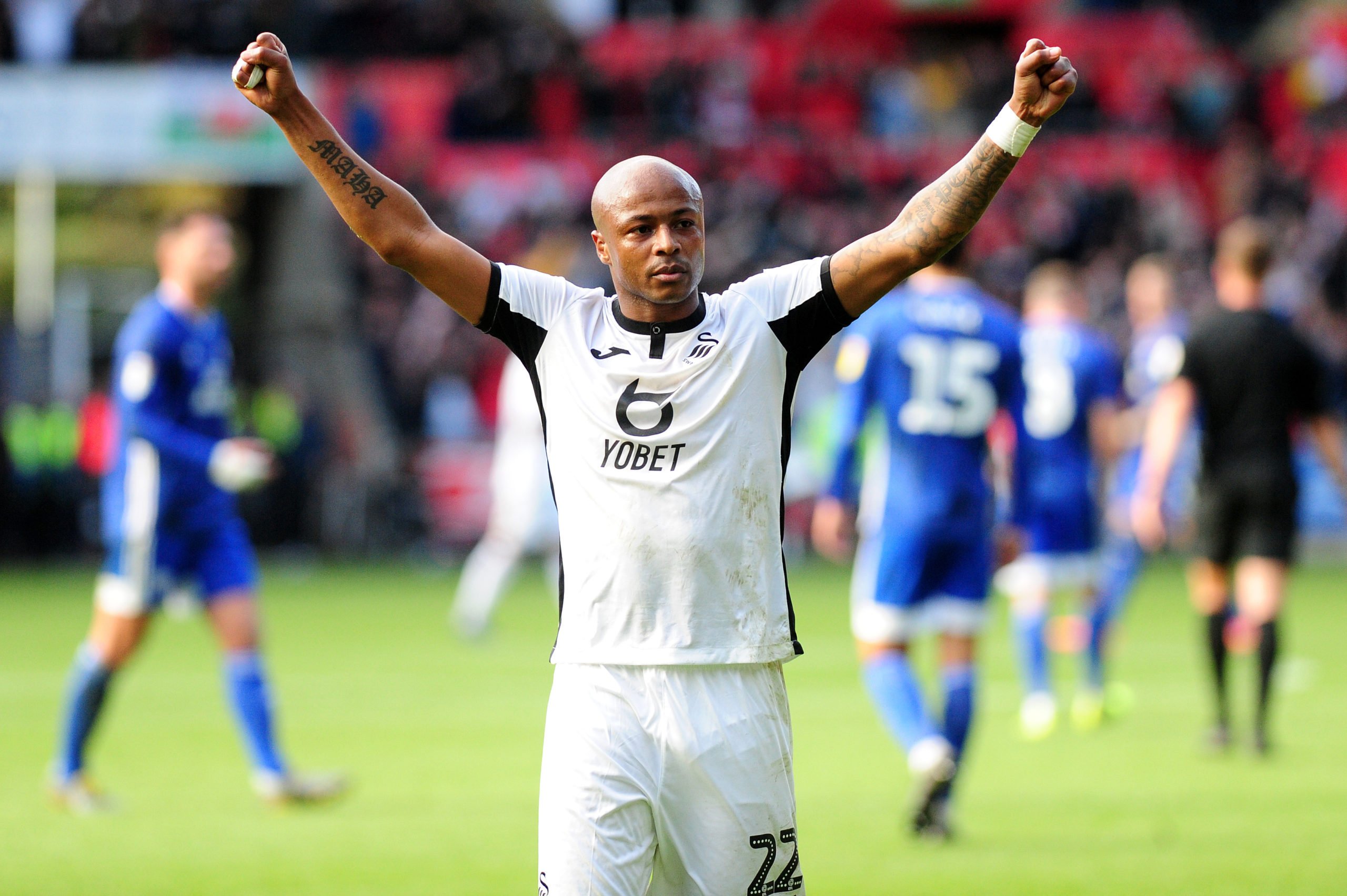 Report: Celtic keen on 17-goal Andre Ayew; available for free