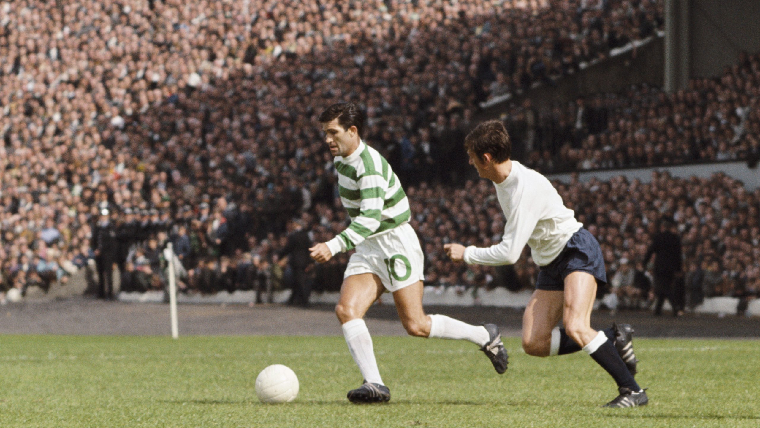 Bertie Auld Celtic v Tottenham Hotspur August 1967