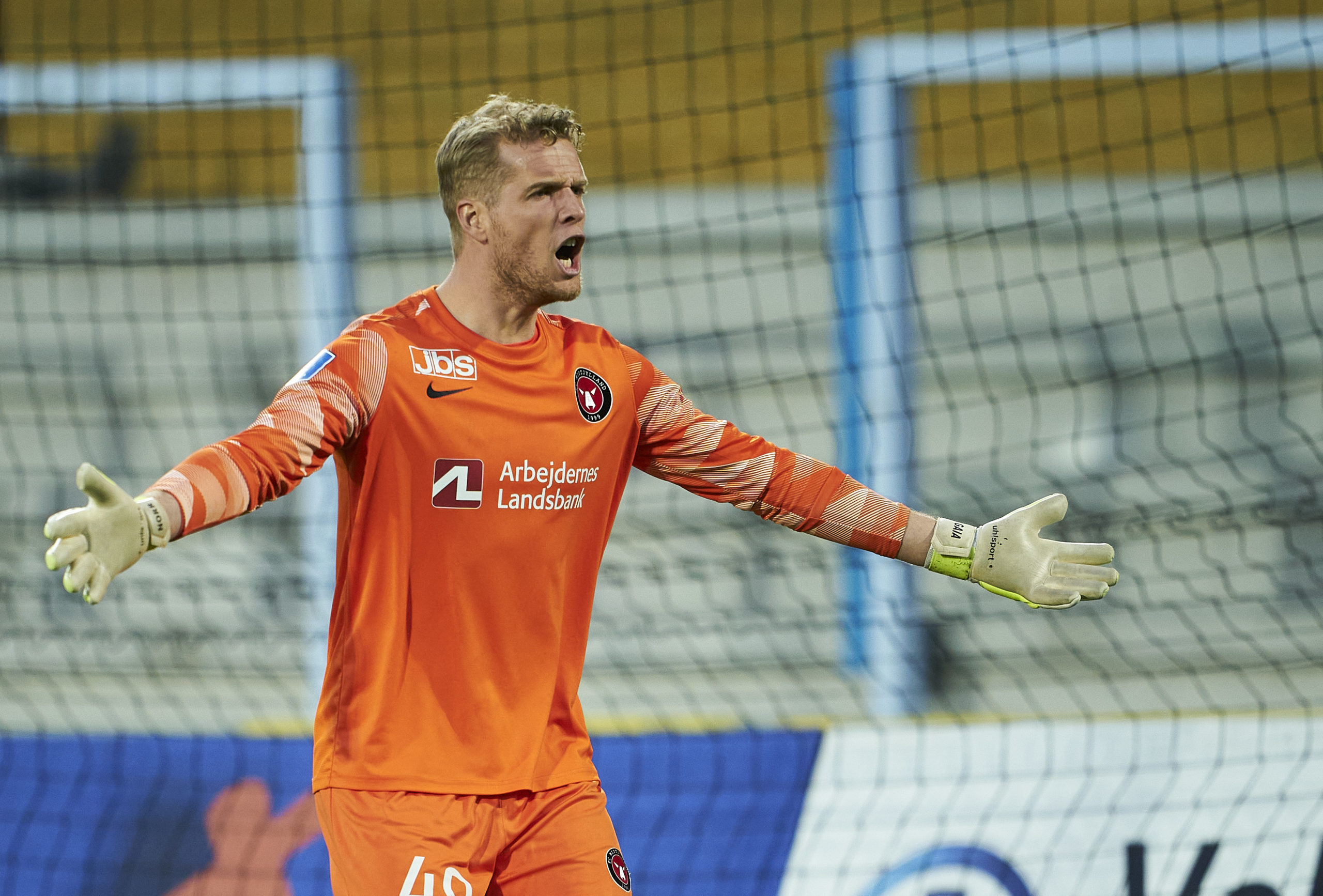 Midtjylland goalkeeper Jonas Lossl