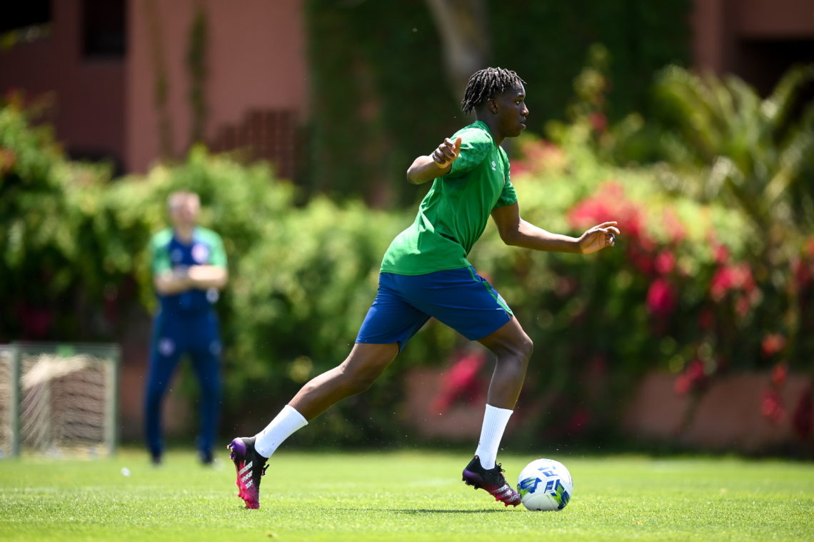 Celtic target Bosun Lawal: the Irish youngster tipped for stardom