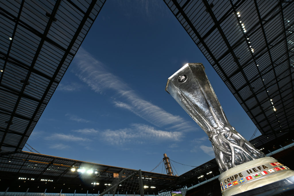 The Europa League trophy