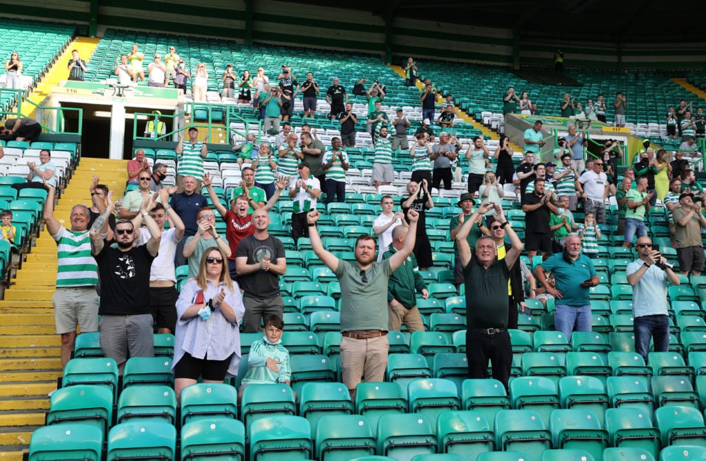 The Celtic fans were full of optimism a week ago