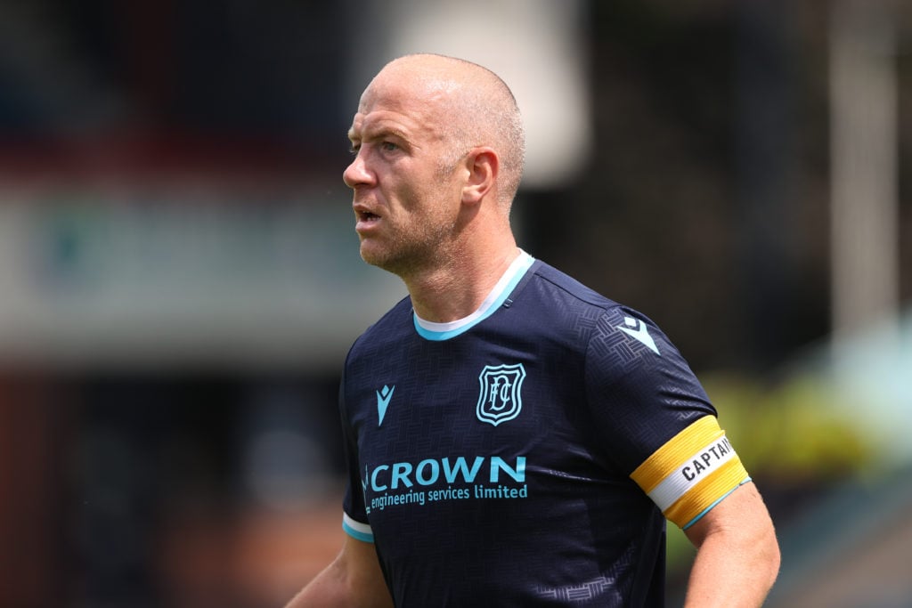 Dundee captain Charlie Adam