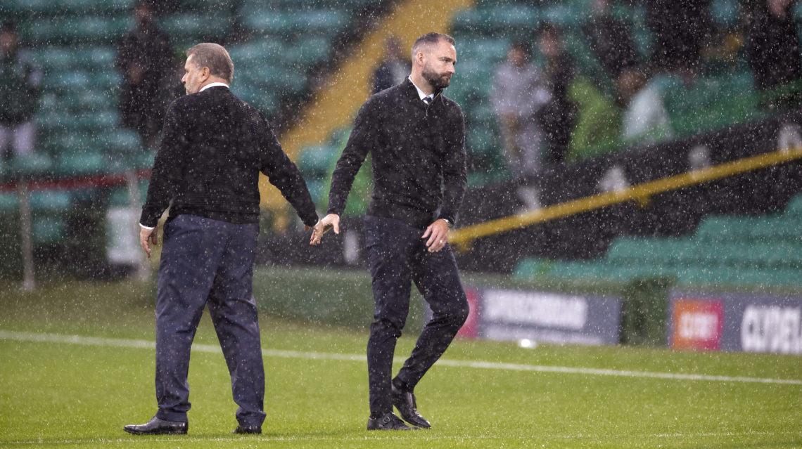 Dundee boss James McPake coy over Celtic striker Leigh Griffiths