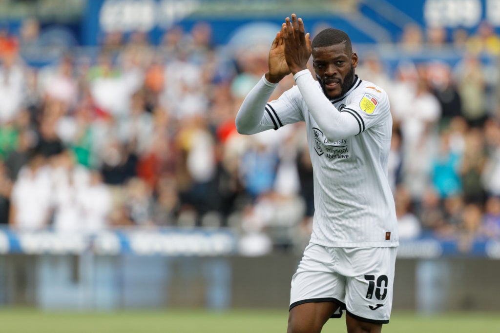 Olivier Ntcham takes the plaudits after 70-minute Swansea debut