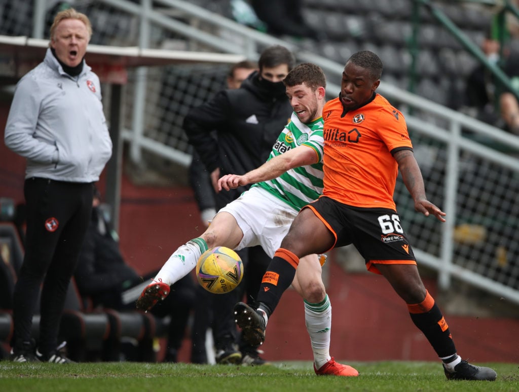Jeando Fuchs has impressed more than once against Celtic