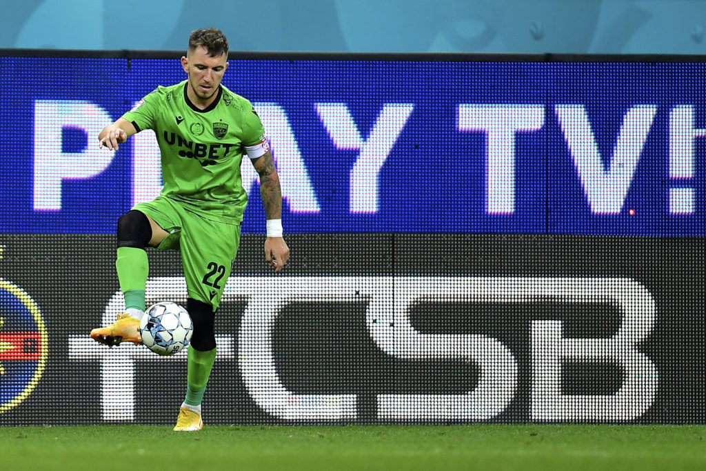 Dinamo Bucharest winger Deian Sorescu