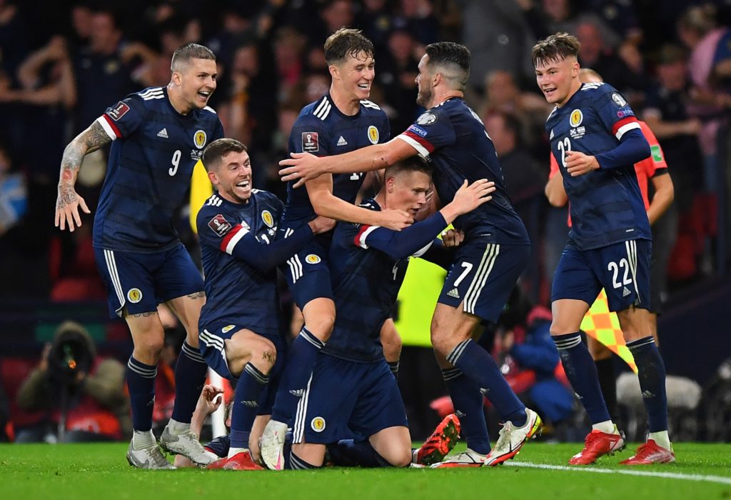 Scotland overcame Israel in dramatic fashion yesterday