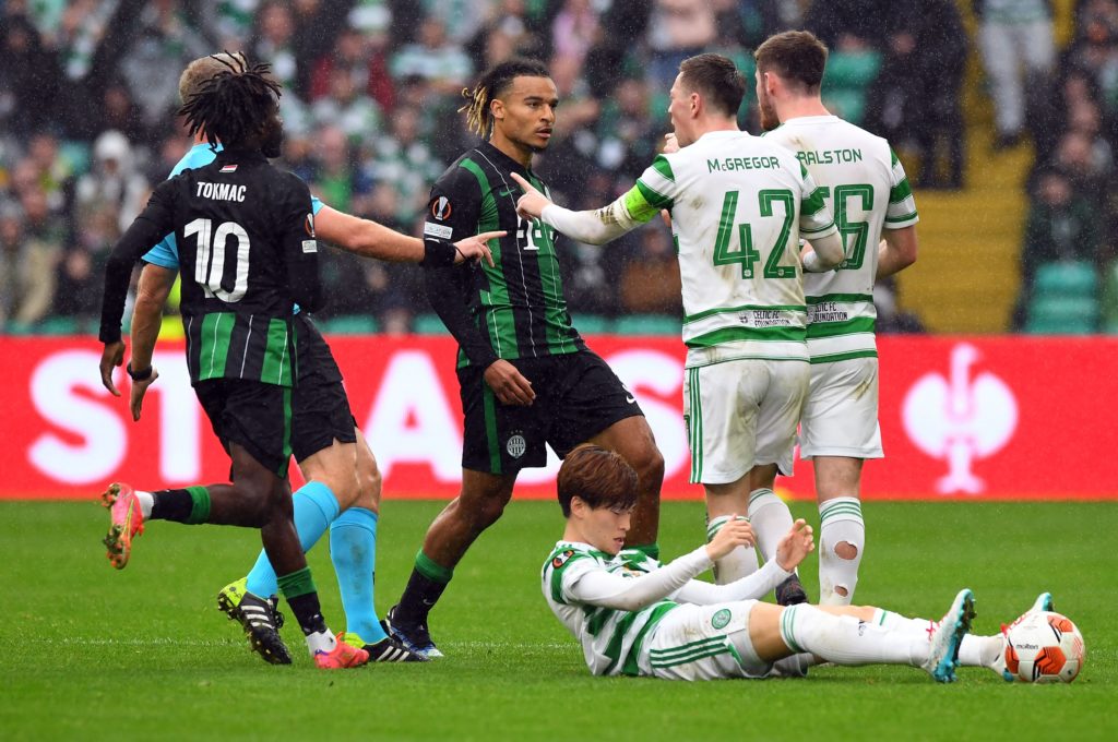 Celtic team vs Ferencvaros