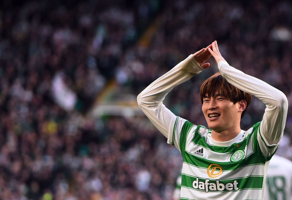 What Kyogo Furuhashi's trademark Celtic celebration actually means