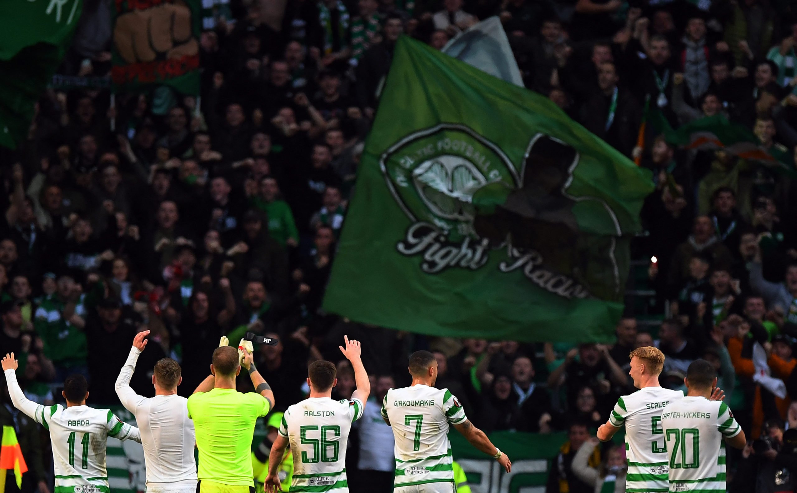 Celtic 2 Ferencvaros 0 – Remarkable backing from the Incredible Celtic  support