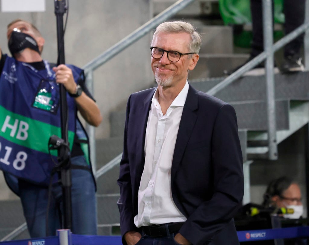 Ferencvaros manager Peter Stoger