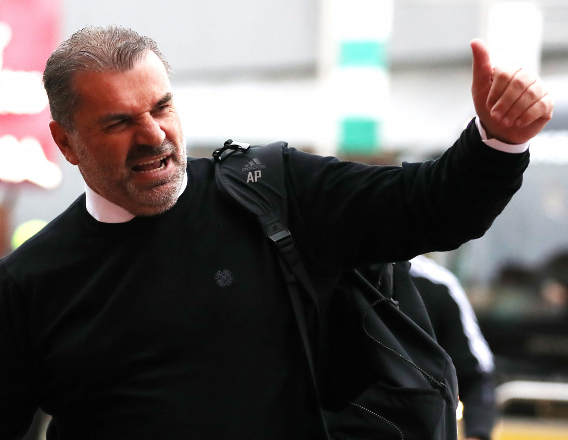 Celtic boss Ange Postecoglou gives hilarious response to title question
