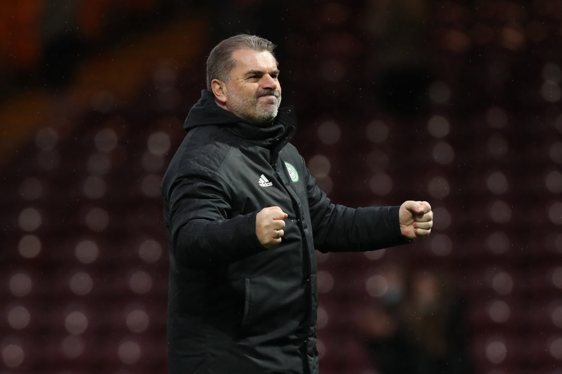 Class footage of Ange moment with Celtic away support at Fir Park emerges