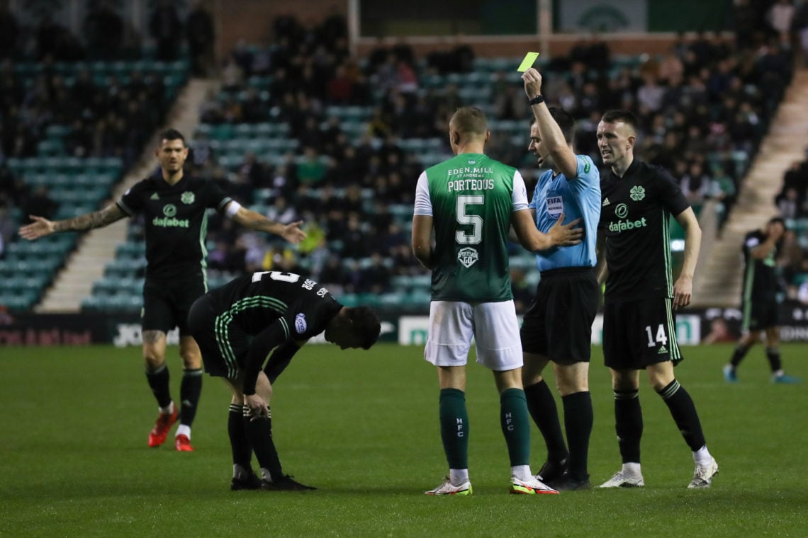 Hibs leaning pundit blasts "dangerous" tackle on Celtic star last night