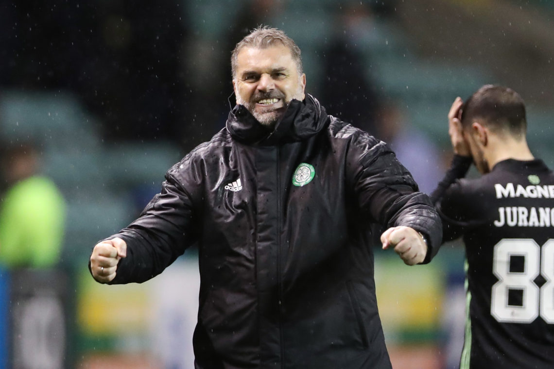 Ange Postecoglou beams about "year's best football" after Celtic beat Hibernian