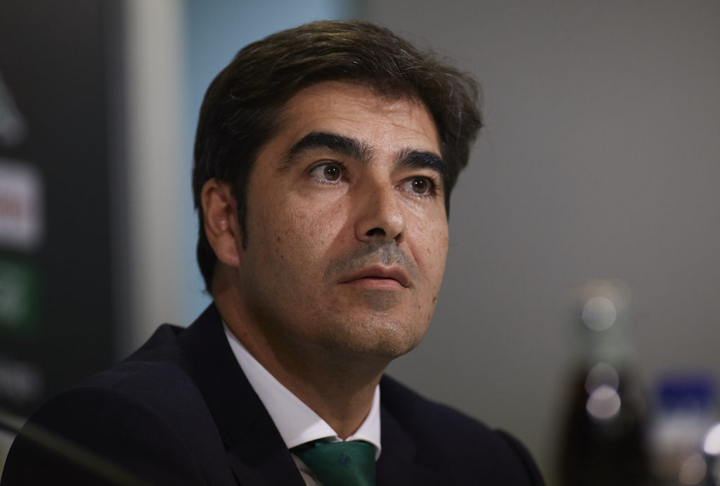 Real Betis chairman Angel Haro