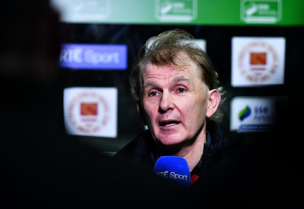 Sligo Rovers boss Liam Buckley