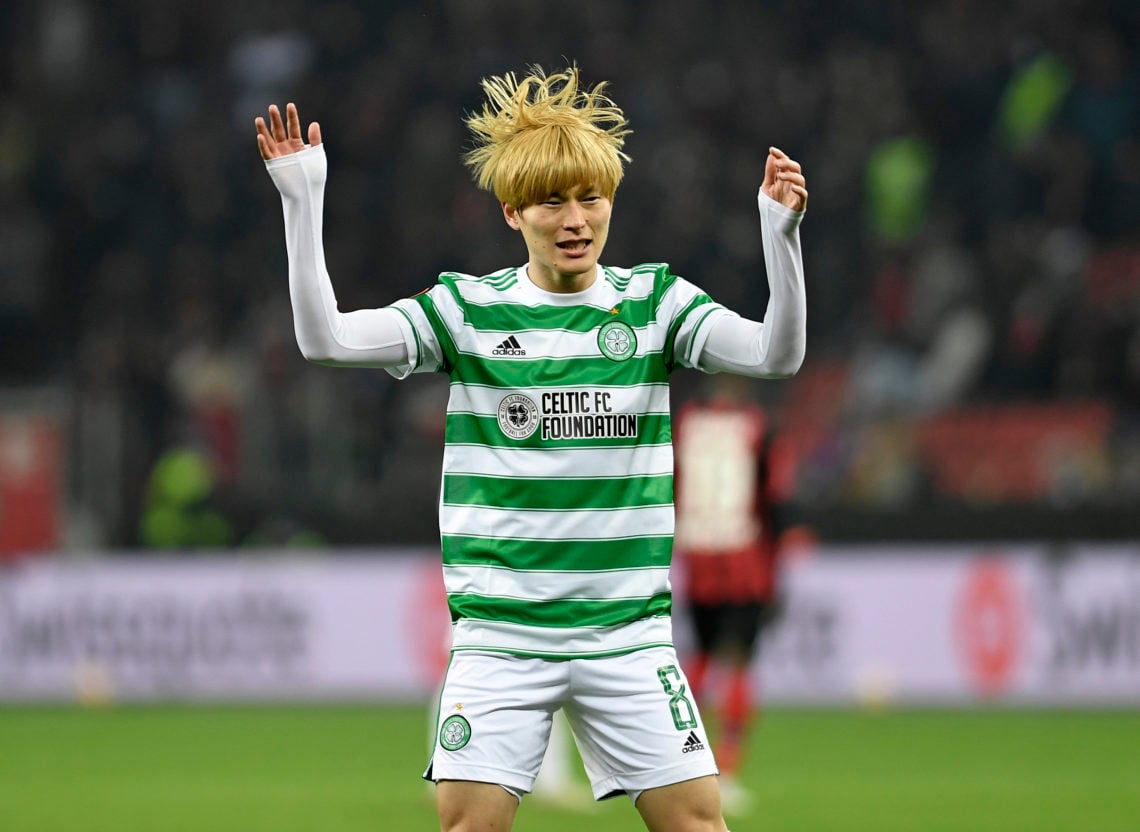 Supporters are loving the determined response from Kyogo after Celtic lose out in Europe