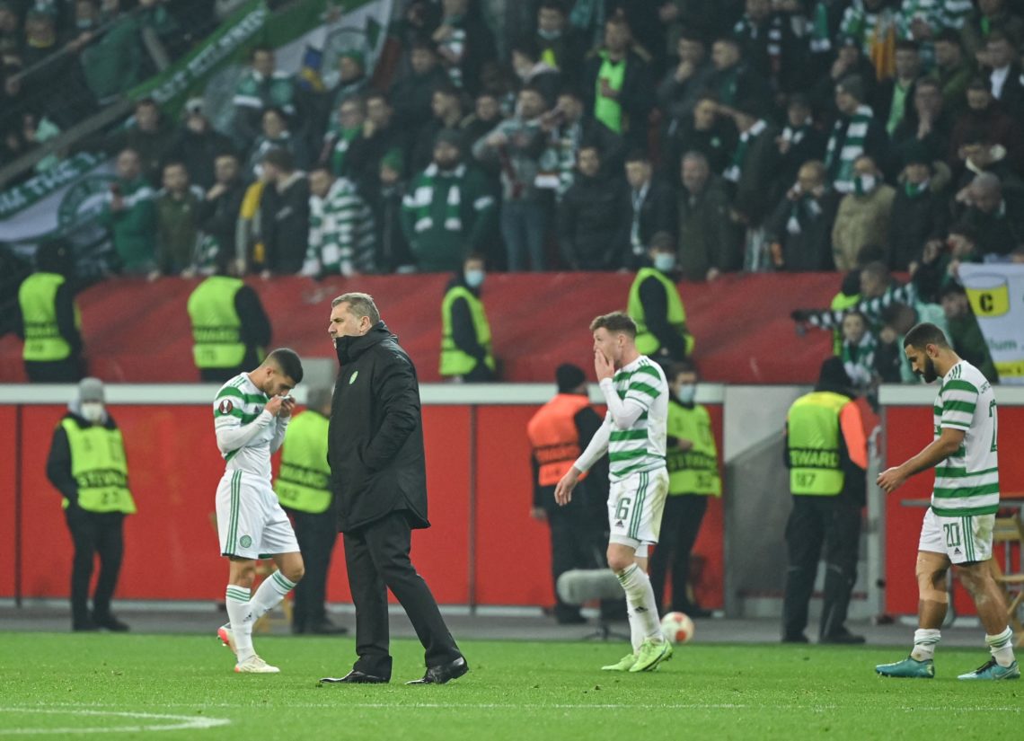 What Ange Postecoglou and his Celtic side cannot do after heartbreak in Germany