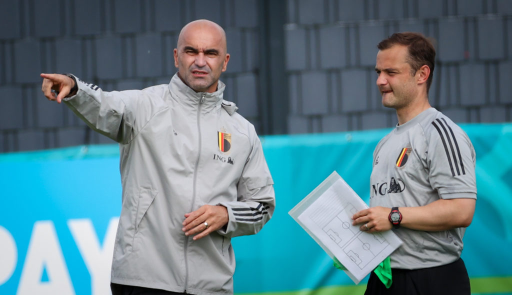 SOCCER RED DEVILS TUBIZE TRAINING MONDAY